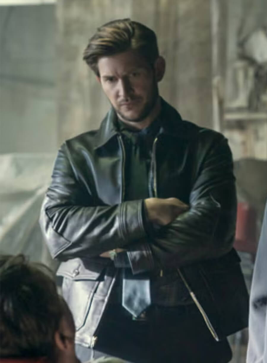 Neagley 2026 Greyston Holt Black Leather Jacket