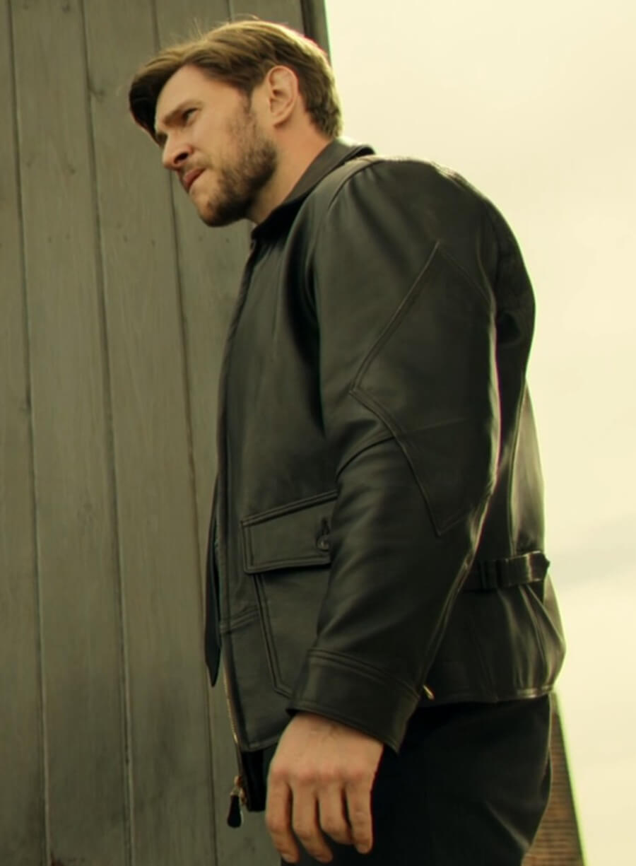 Neagley 2026 Greyston Holt Black Leather Jacket