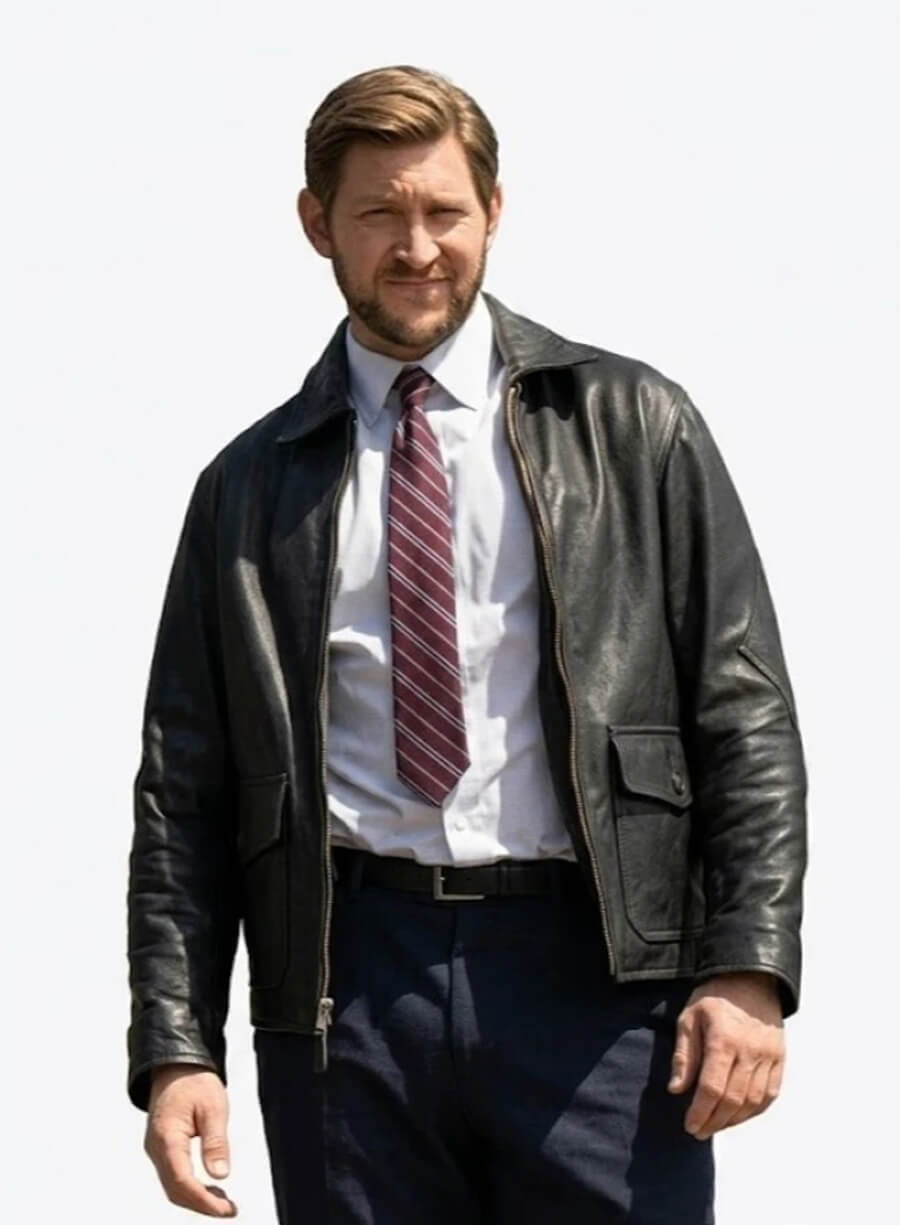 Neagley 2026 Greyston Holt Black Leather Jacket