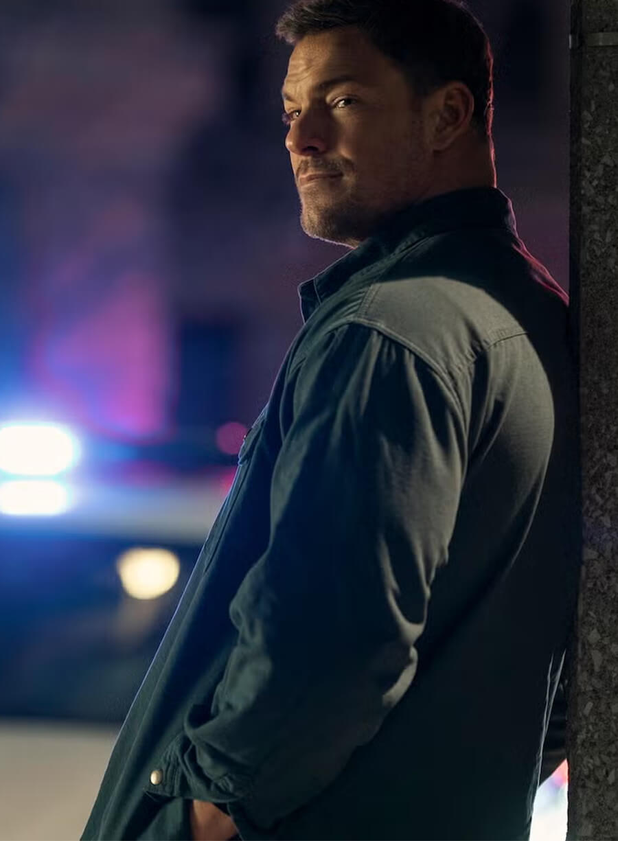 Neagley S01 Alan Ritchson Gray Cotton Jacket