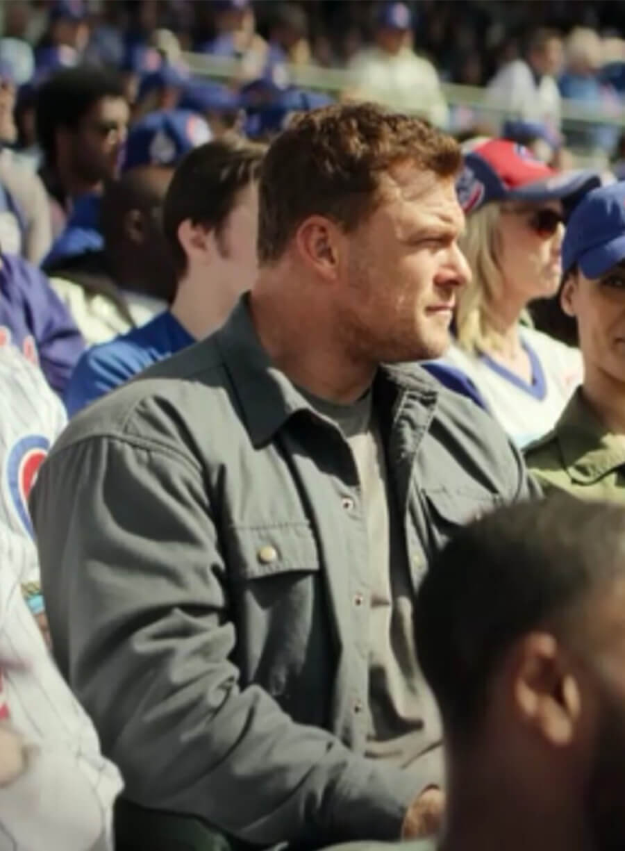 Neagley S01 Alan Ritchson Grey Jack Reacher Jacket