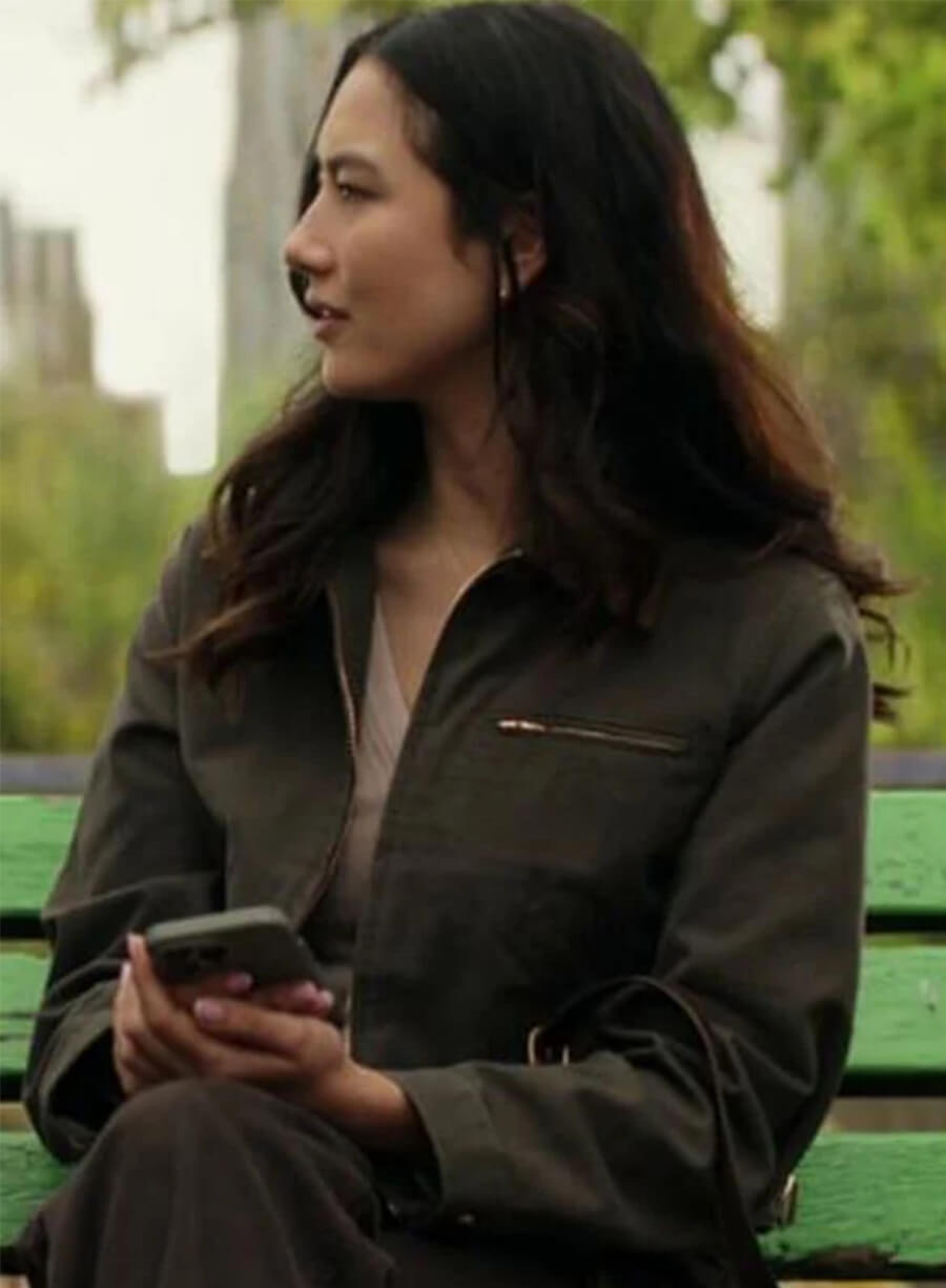 Neagley S01 Renee Birdwhistle Green Cotton Jacket