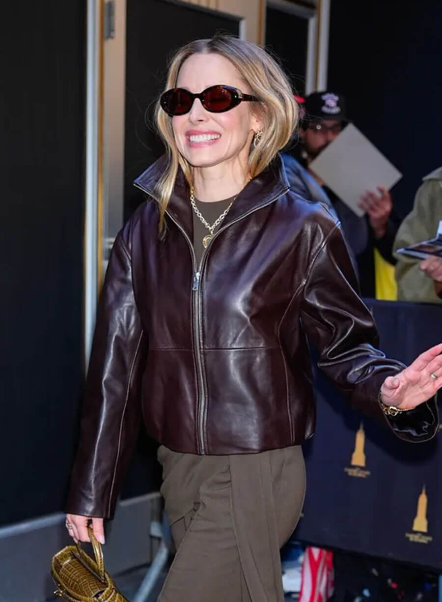 Kristen Bell Leather Jacket