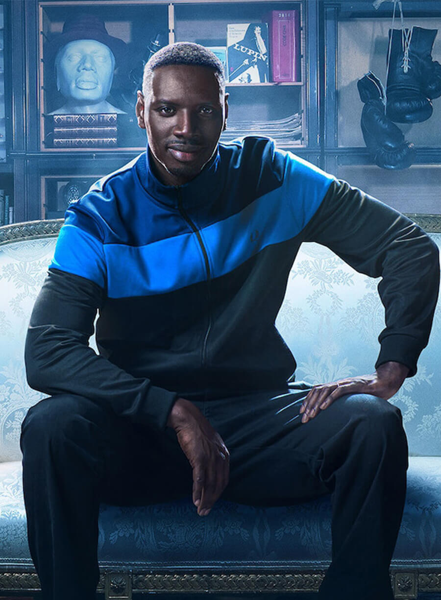 Omar Sy Lupin S03 Track Jacket