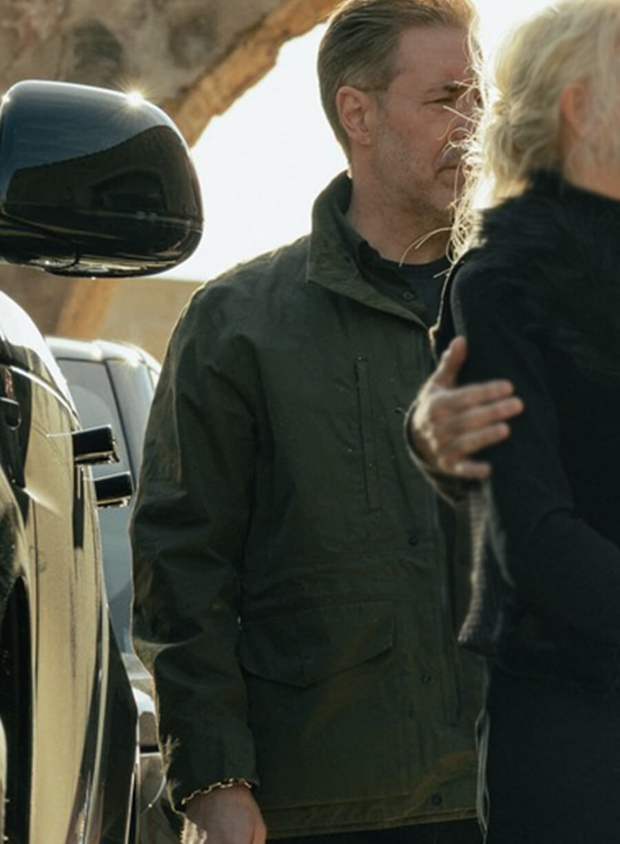 Mobland S02 Kevin Harrigan Green Jacket 