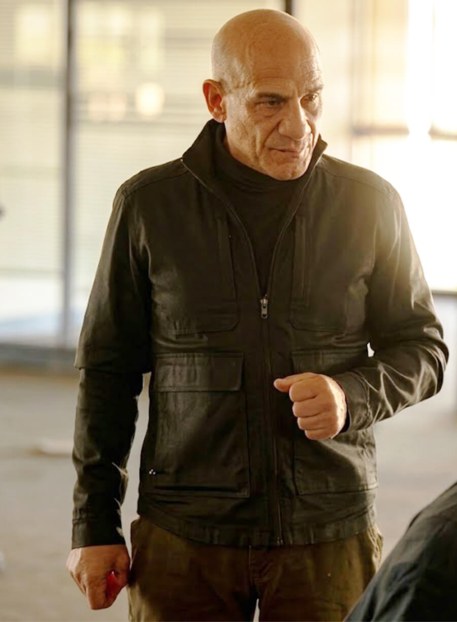 Paul Ben-Victor Lanterns Black Leather Jacket 