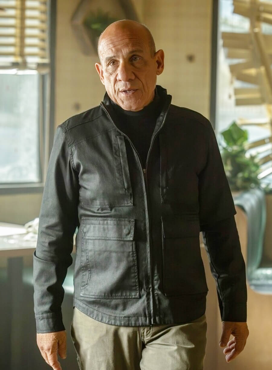 Lanterns 2026 Antaan Black Leather Jacket 