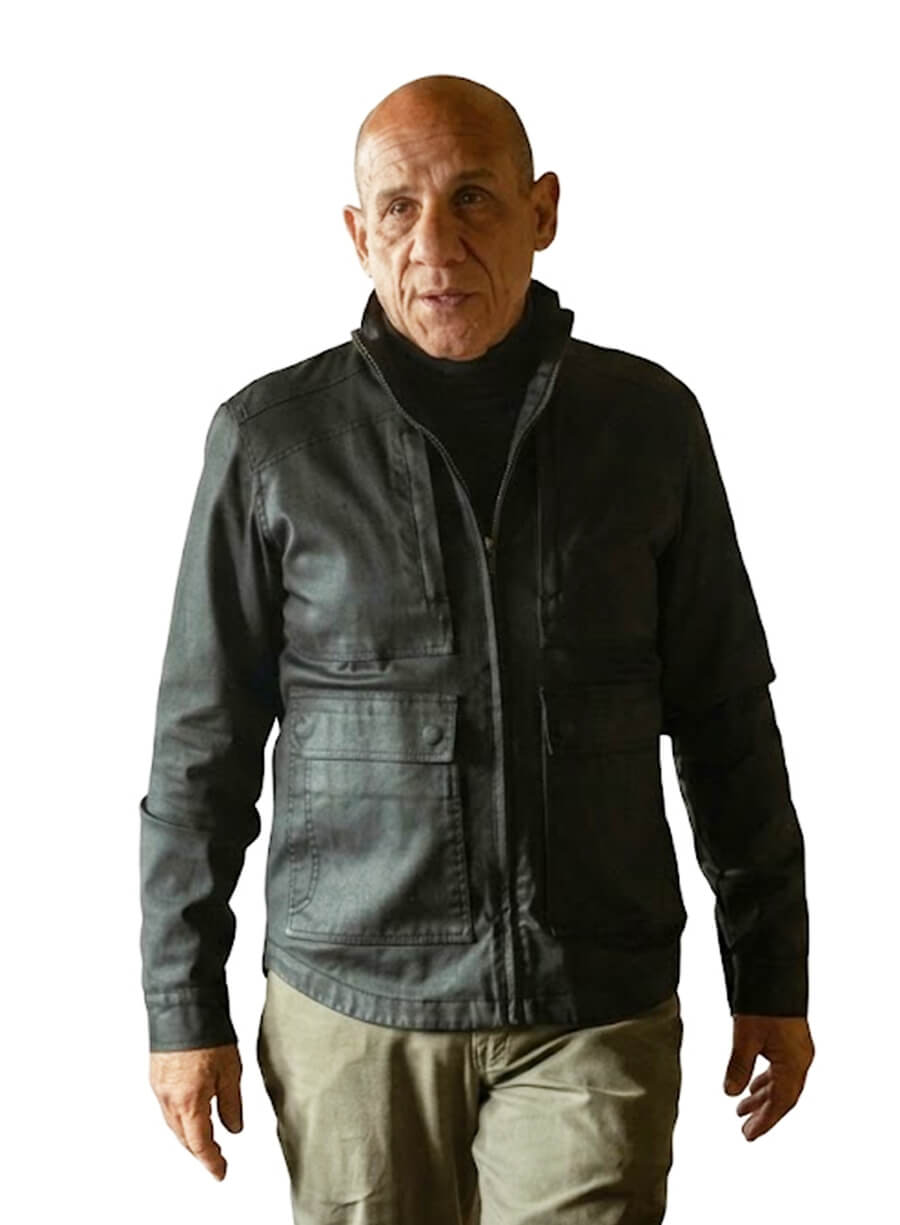 Lanterns Antaan Black Leather Jacket 