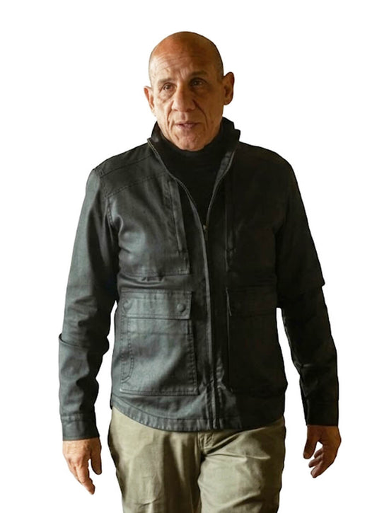 Lanterns Antaan Black Leather Jacket 