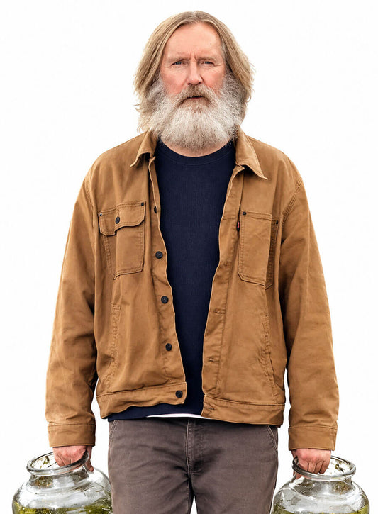 Small Prophets 2026 Michael Sleep Brown Cotton Jacket