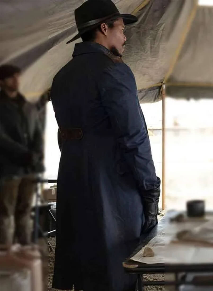 Perlie Armstrong The Walking Dead Dead City S02 Blue Cotton Coat