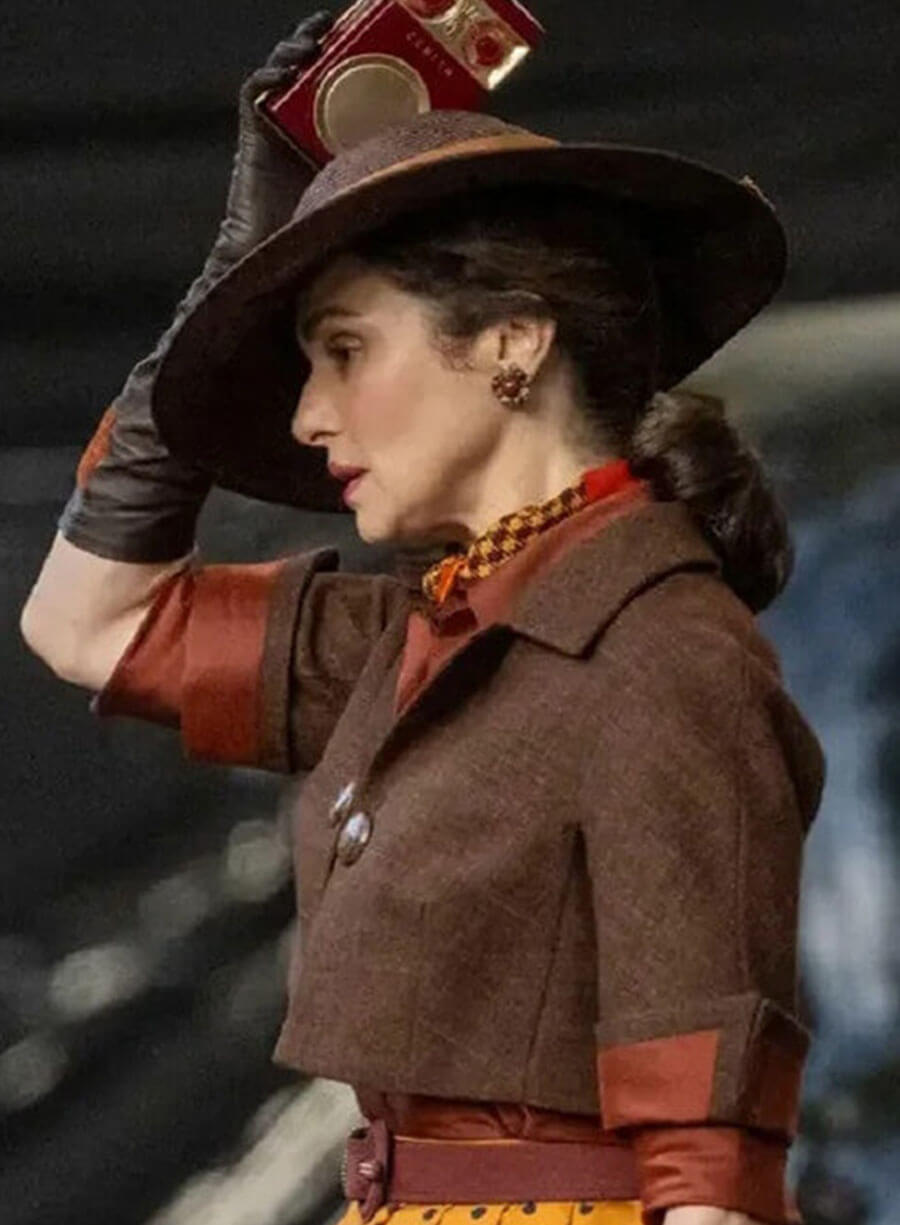 Rachel Weisz Untitled Mummy Project 2027 Brown Wool Jacket