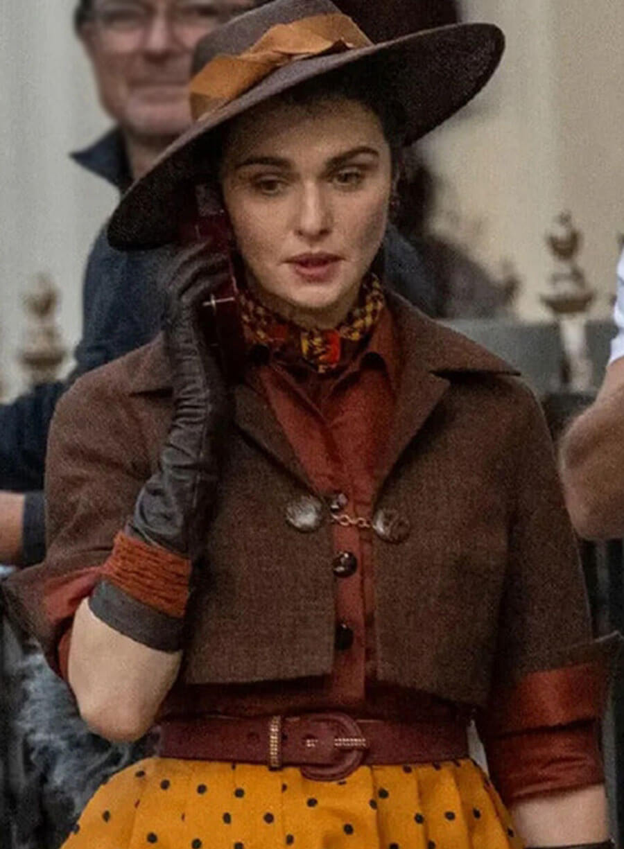 Rachel Weisz Untitled Mummy Project 2027 Brown Wool Jacket