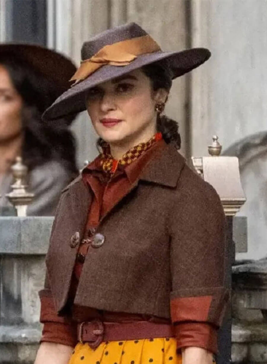 Rachel Weisz Untitled Mummy Project 2027 Brown Wool Jacket