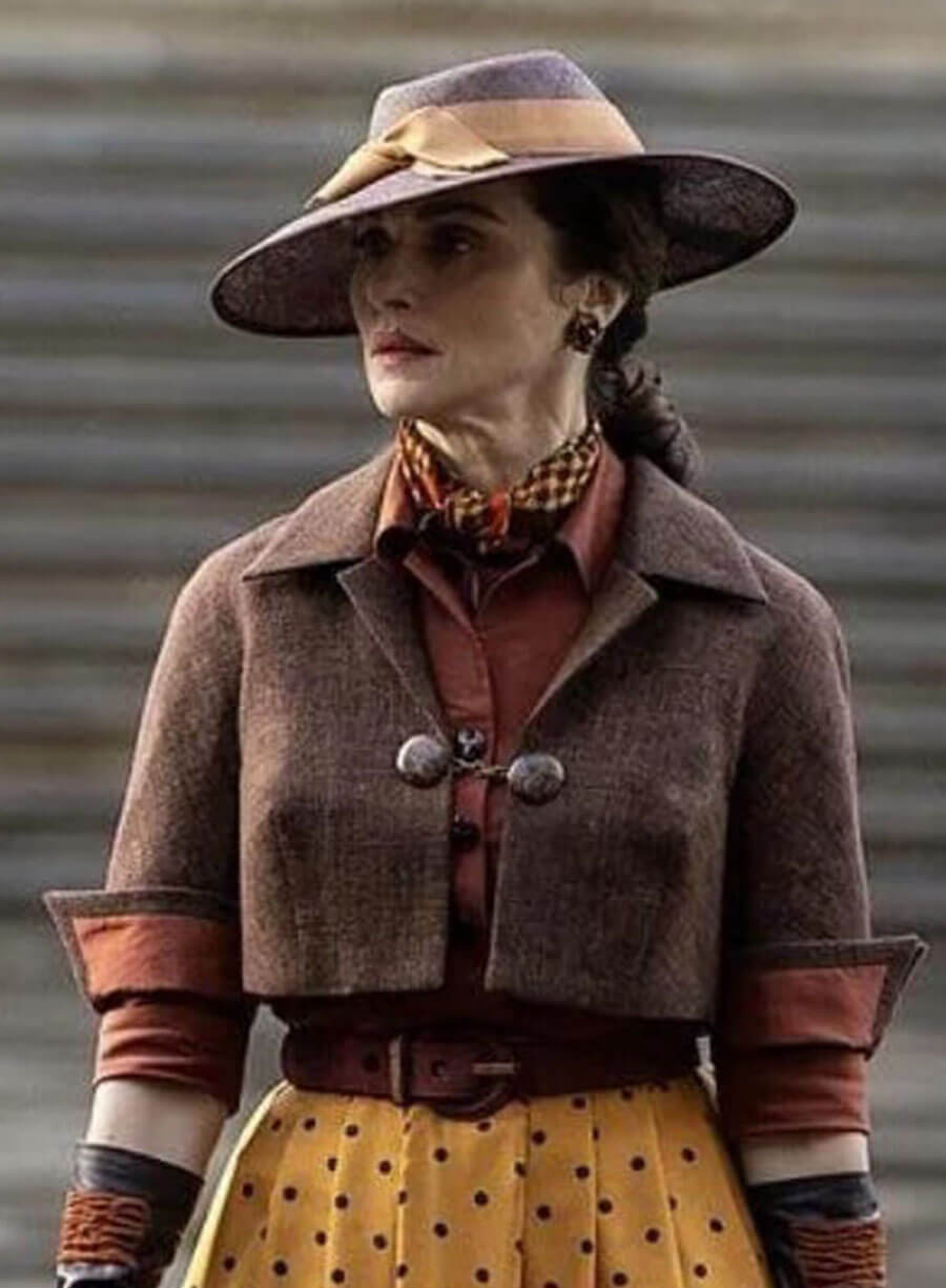Rachel Weisz Untitled Mummy Project 2027 Brown Wool Jacket