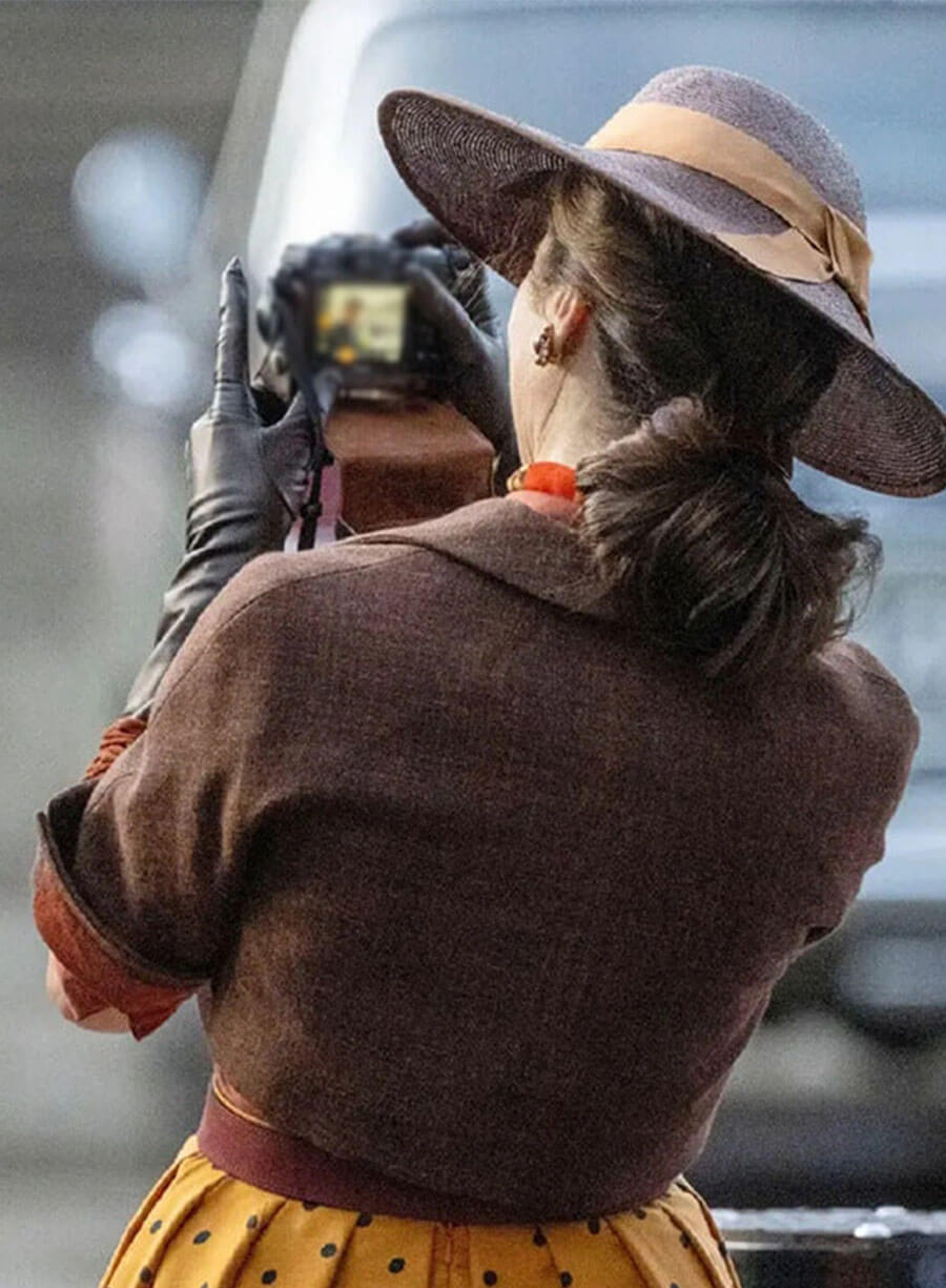 Rachel Weisz Untitled Mummy Project 2027 Brown Wool Jacket