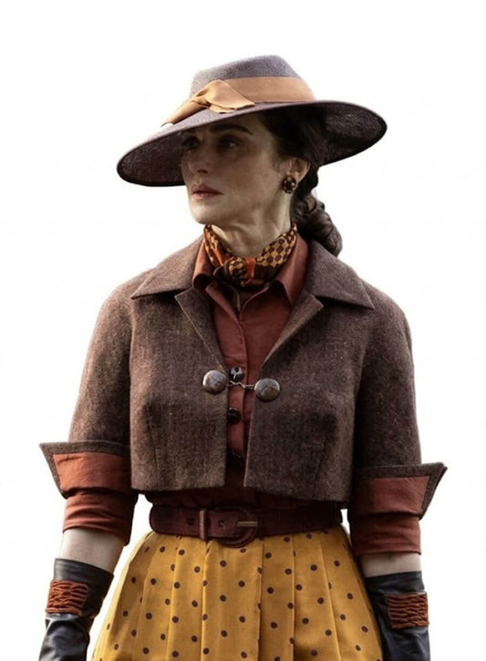 Rachel Weisz Untitled Mummy Project 2027 Brown Wool Jacket