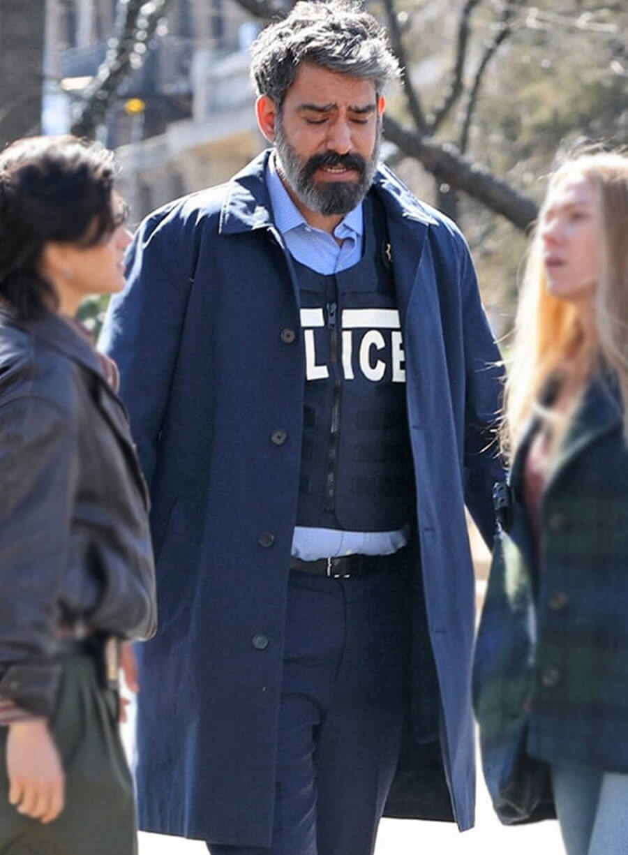 Rahul Kohli The Exorcist: Martyrs 2027 Cotton Trench Coat