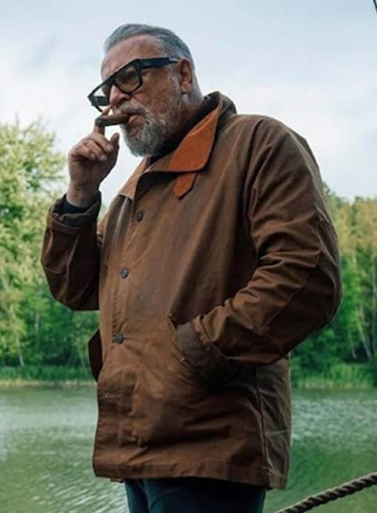 Ray Winstone The Gentlemen S02 Bobby Glass Cotton Jacket