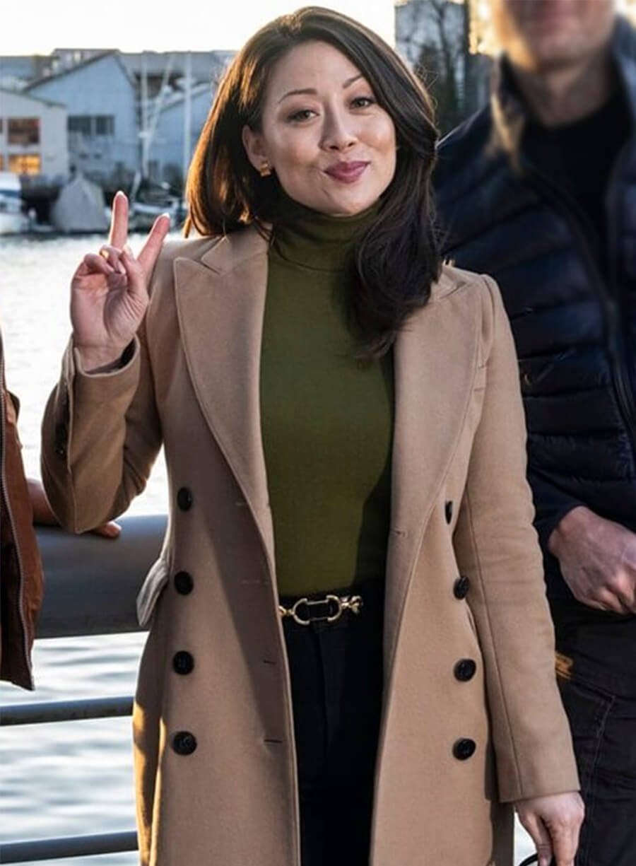 Reenie Greene Tracker S01 Brown Trench Coat