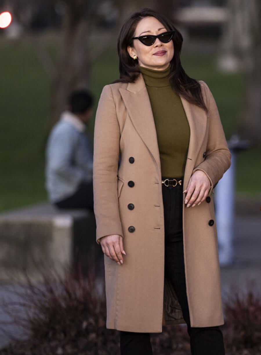 Reenie Greene Tracker S01 Brown Trench Coat