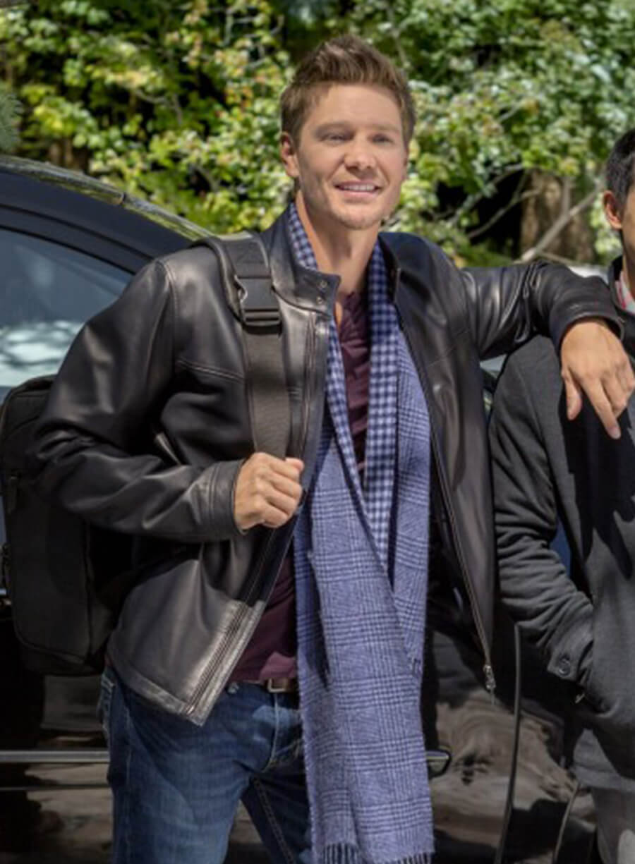 Danny Black Leather Jacket