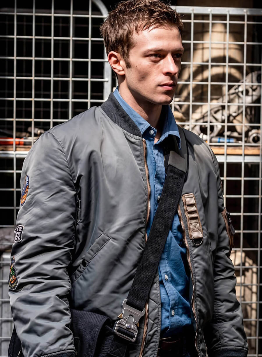 Ruaridh Mollica VisionQuest 2026 Grey Jacket