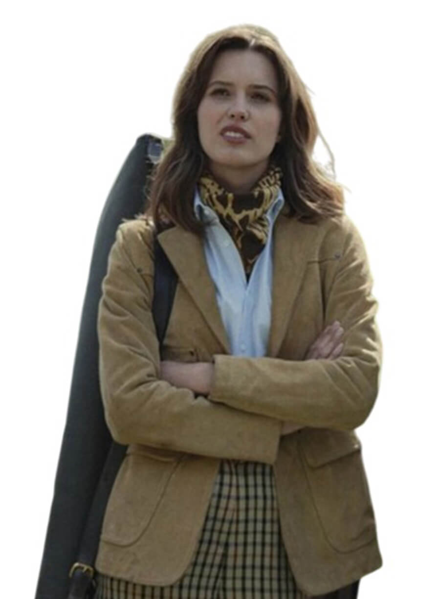 Ruby Sear The Gentlemen S02 Suede Leather Blazer