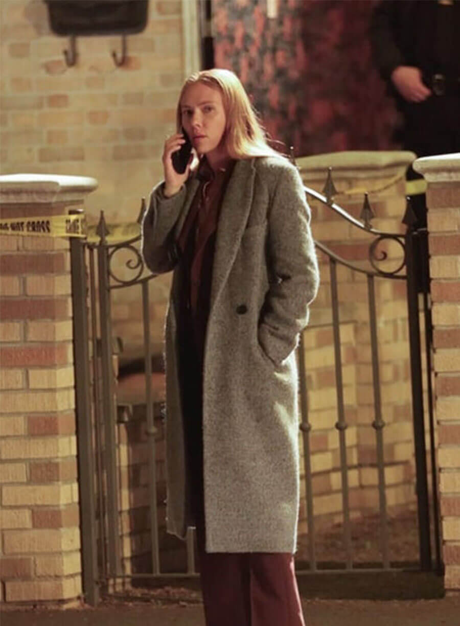 The Exorcist: Martyrs 2027 Grey Wool Coat