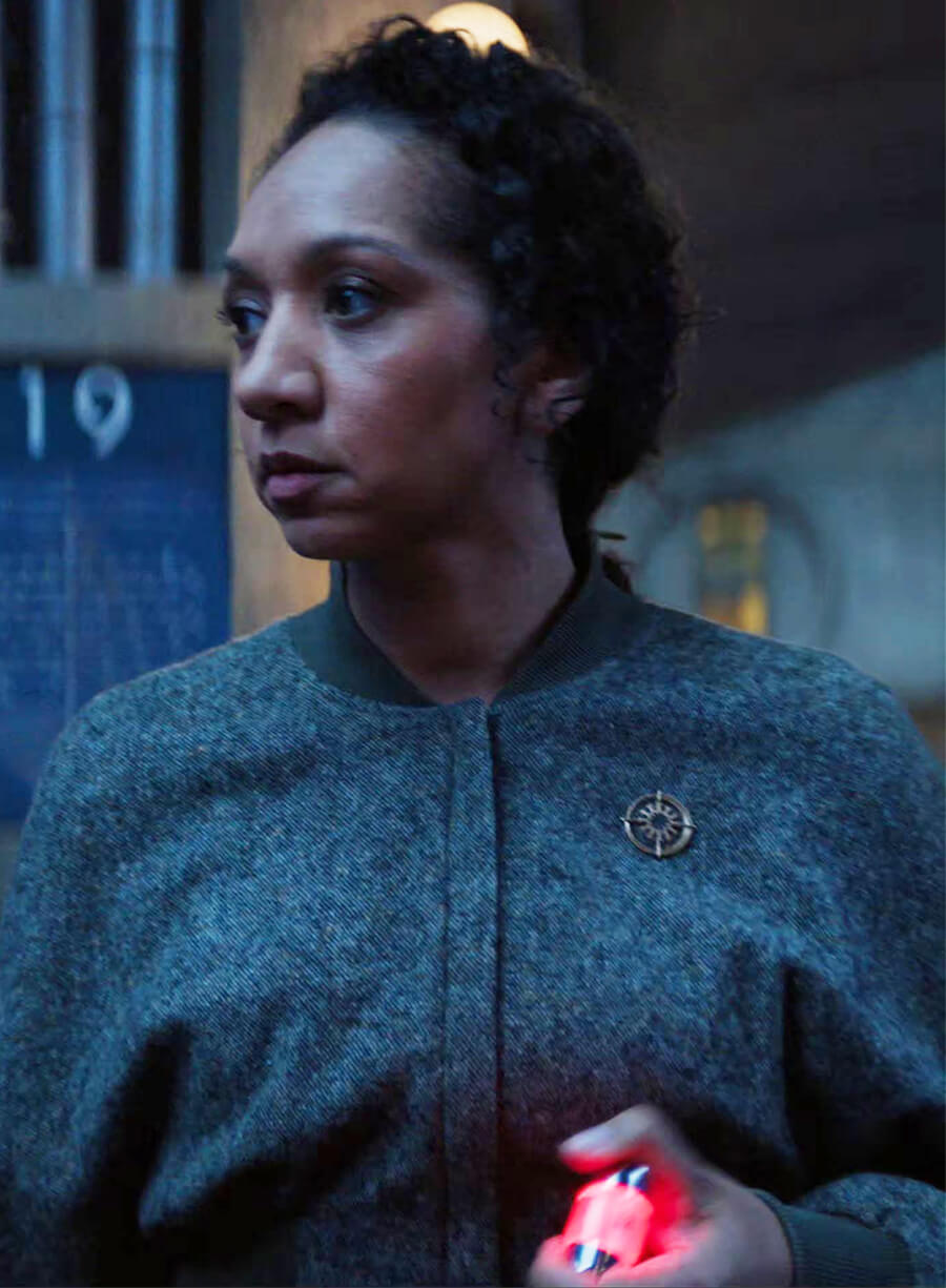 Silo S03 Alexandria Riley Grey Wool Jacket