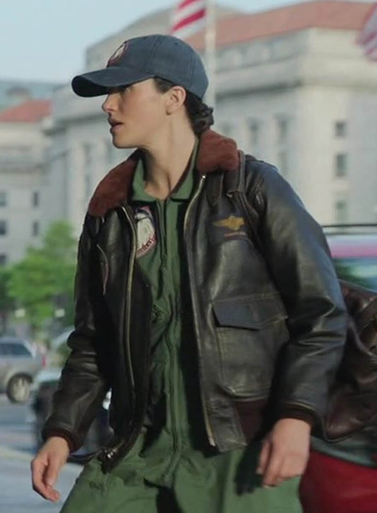 Silo S03 Charlotte Keene Bomber Leather Flight Jacket
