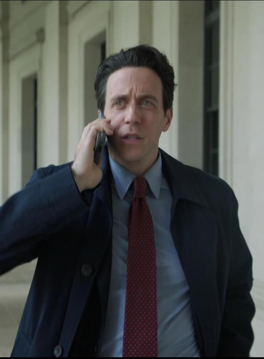 Silo Season 3 Ashley Zukerman Daniel Keene Black Coat 