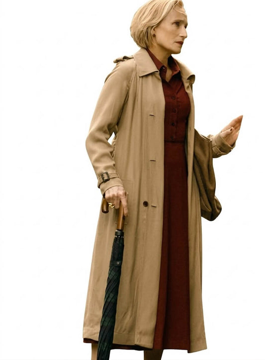 Kristin Scott Thomas Beige Trench Coat