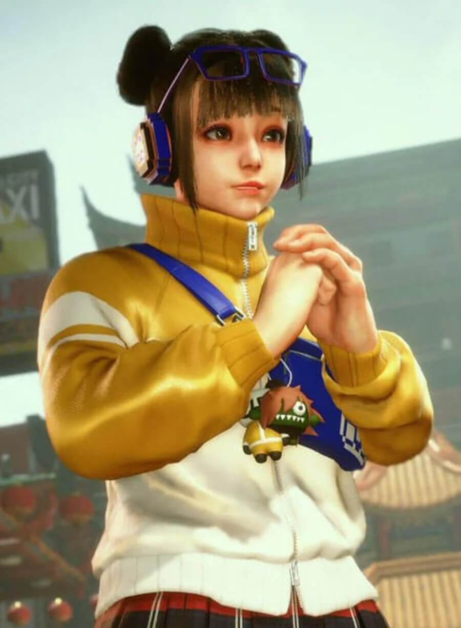Street Fighter 6 Li-Fen Leather Jacket