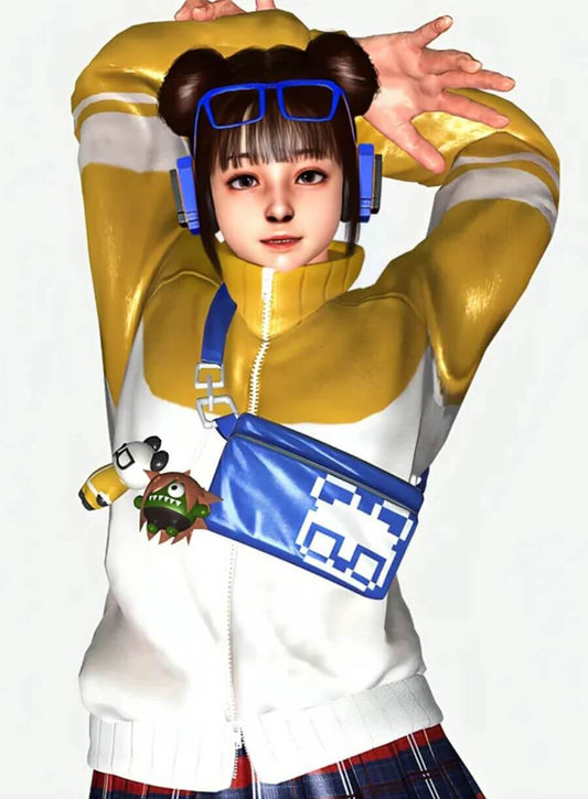 Street Fighter 6 Li-Fen Yellow white Jacket