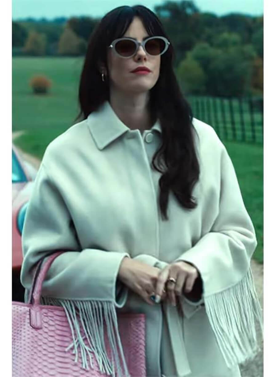 Susie Glass The Gentlemen S02 Wool Fringe Coat