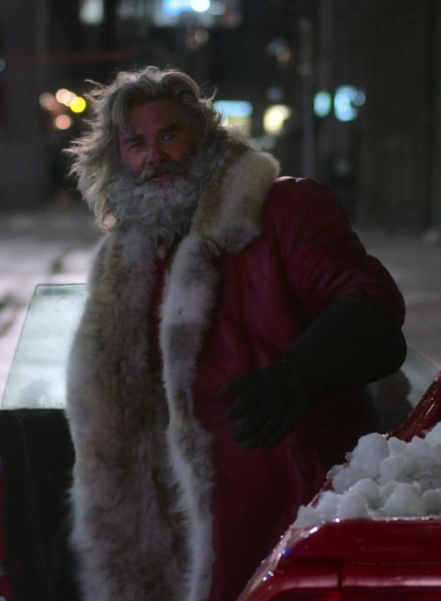 The Christmas Chronicles Kurt Russell Santa Claus Costume Coat