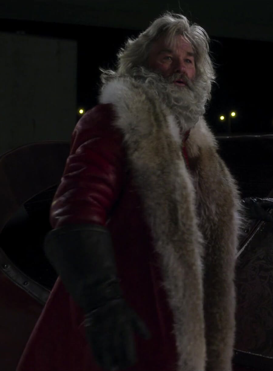 The Christmas Chronicles Kurt Russell Santa Claus Costume Coat