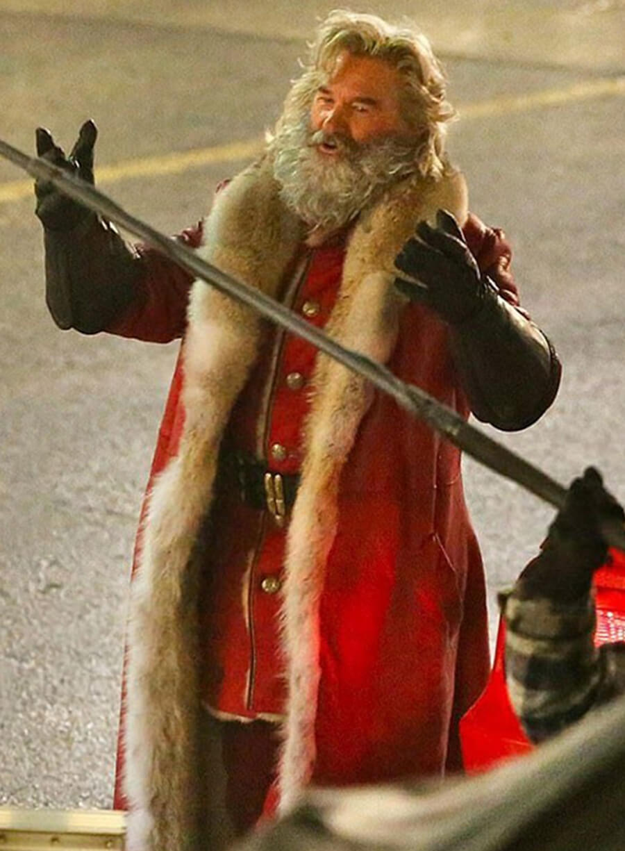 The Christmas Chronicles Kurt Russell Santa Claus Costume Coat
