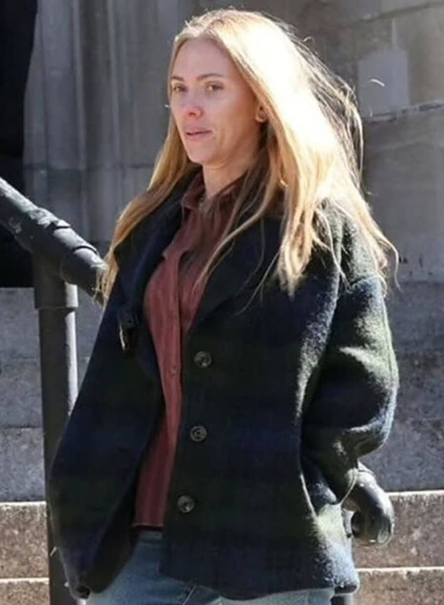 The Exorcist: Martyrs 2027 Scarlett Johansson Plaid Wool jacket