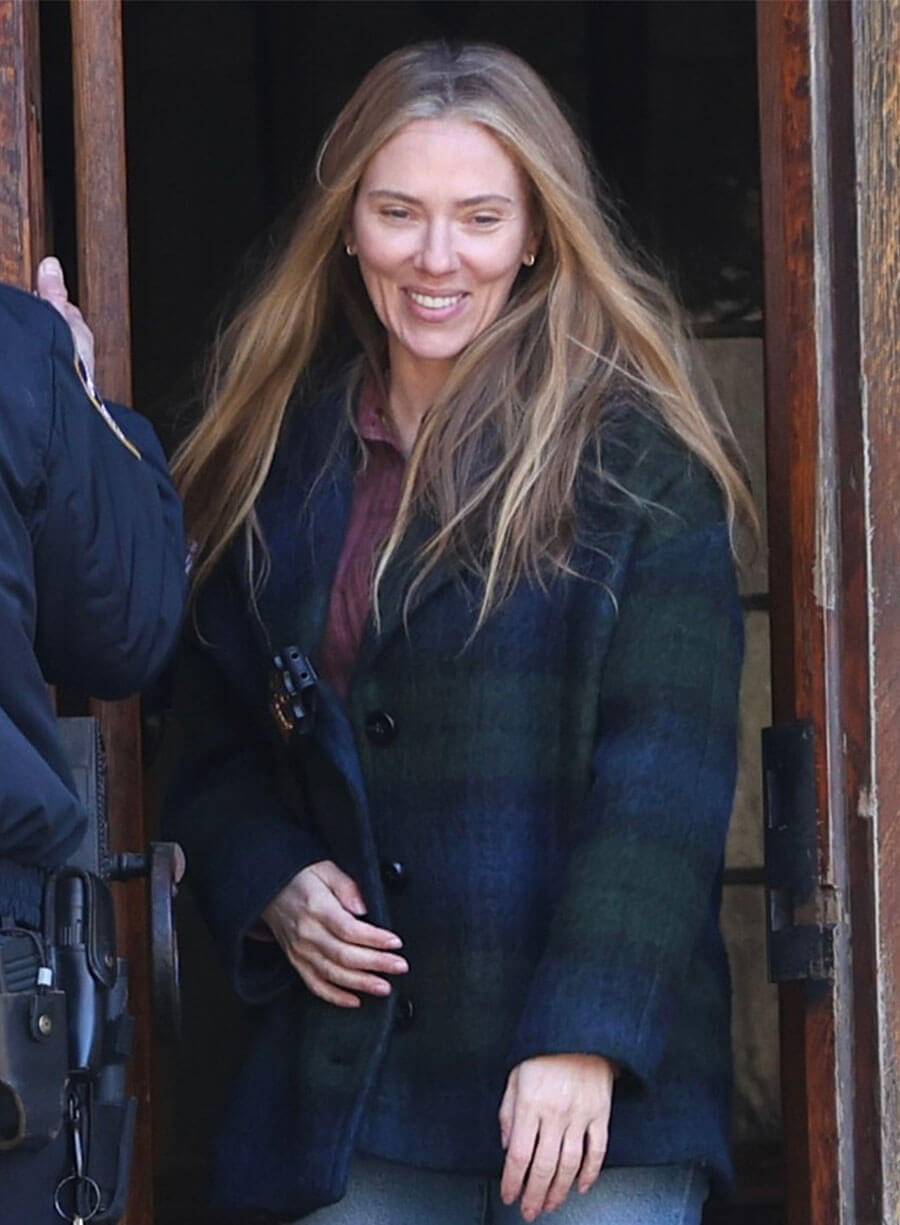 The Exorcist: Martyrs 2027 Scarlett Johansson Plaid Wool jacket