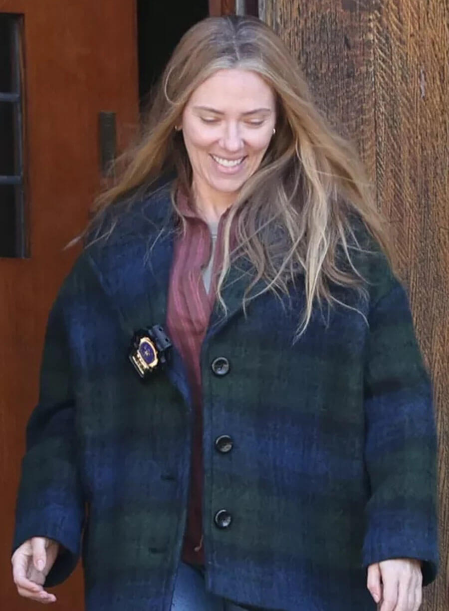 The Exorcist: Martyrs 2027 Scarlett Johansson Plaid Wool jacket