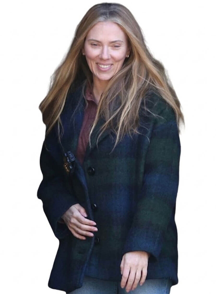 The Exorcist: Martyrs 2027 Scarlett Johansson Plaid Wool jacket