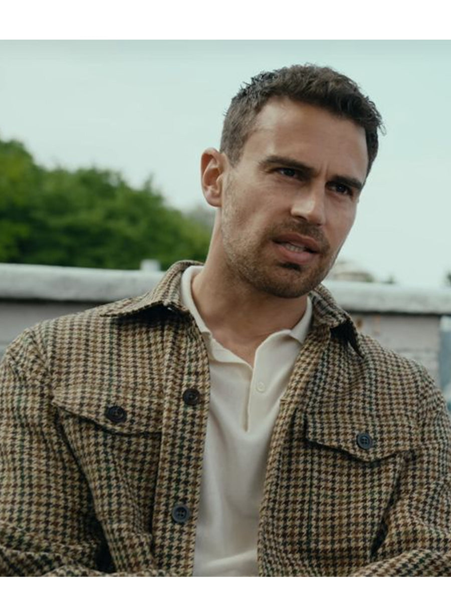 The Gentlemen 2024 Theo James checkered Jacket