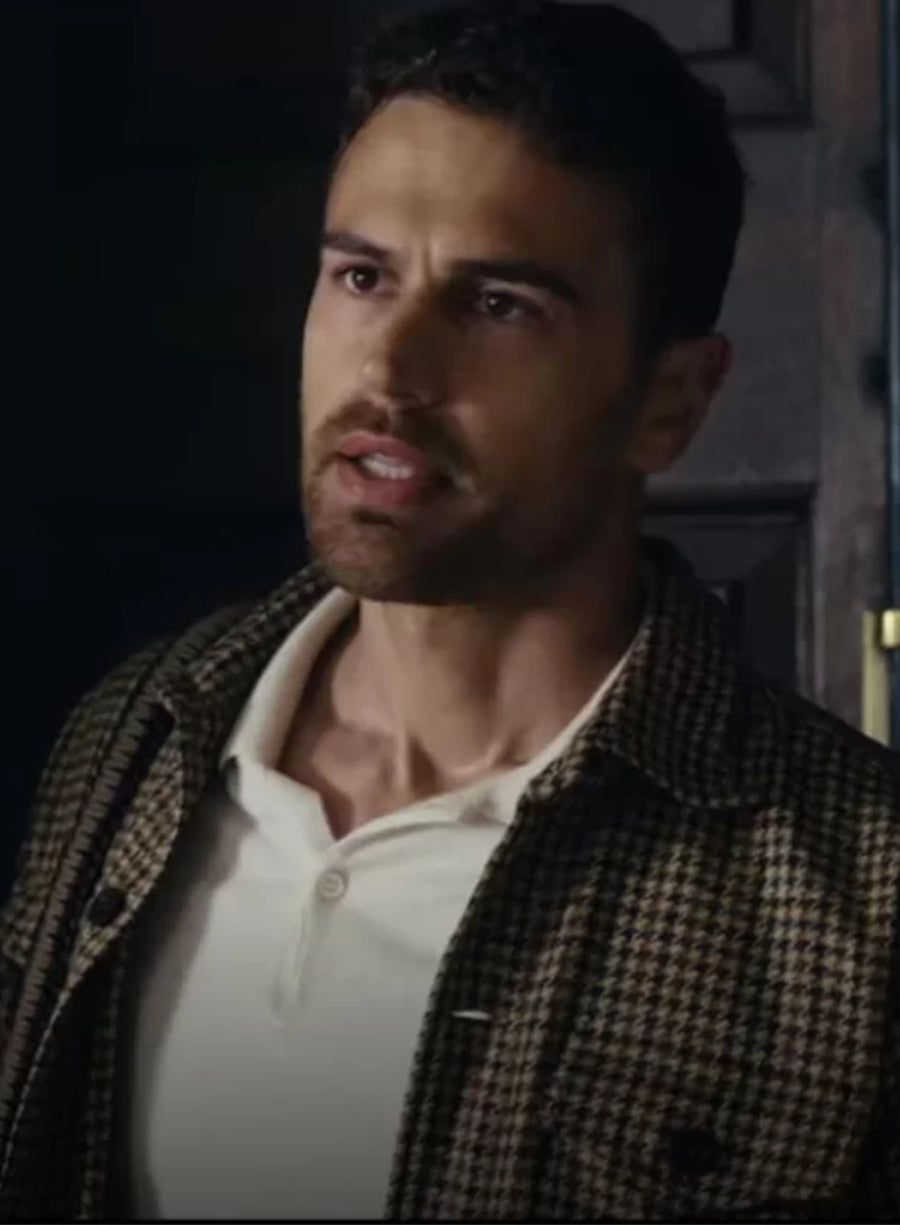 The Gentlemen 2024 Theo James checkered Jacket