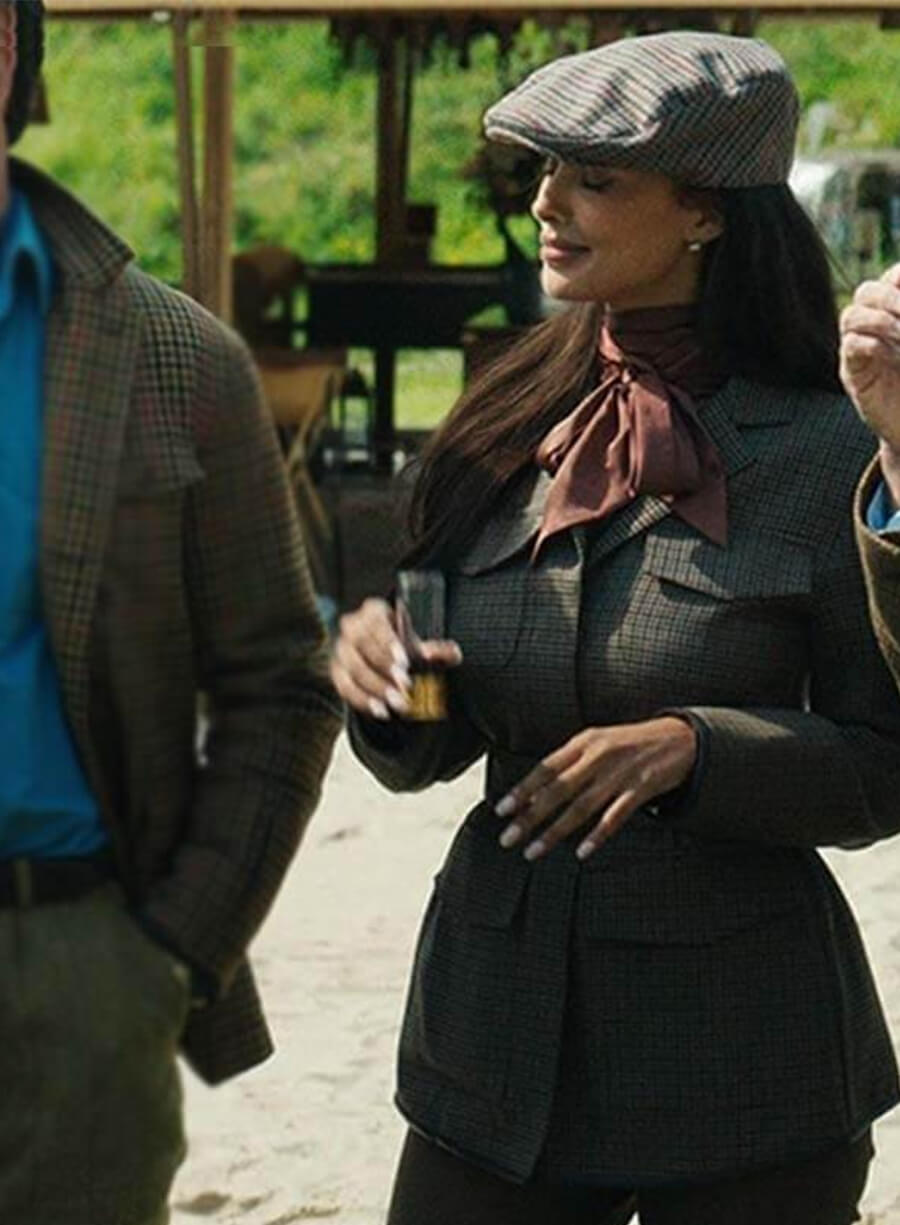 The Gentlemen S02 Maya Jama Plaid Jacket