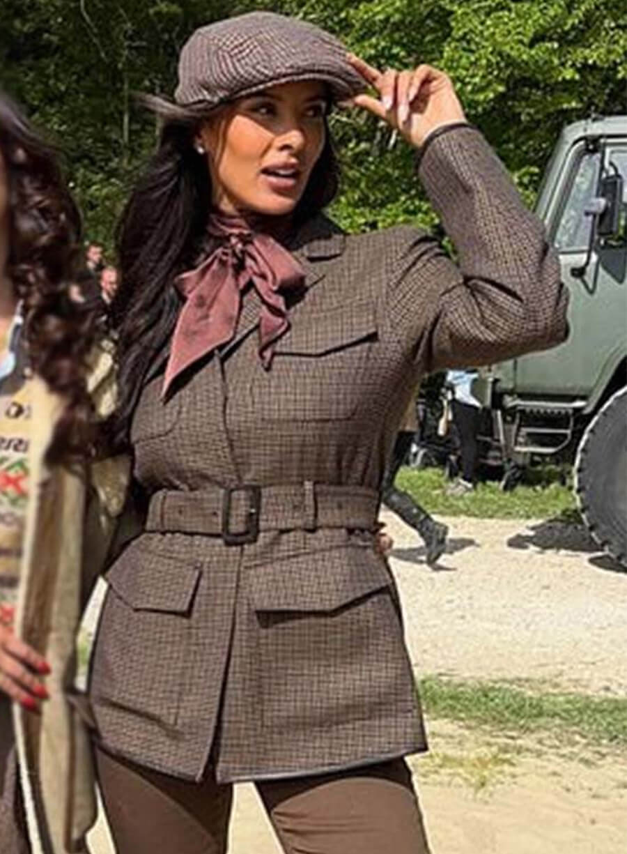 The Gentlemen S02 Maya Jama Plaid Jacket