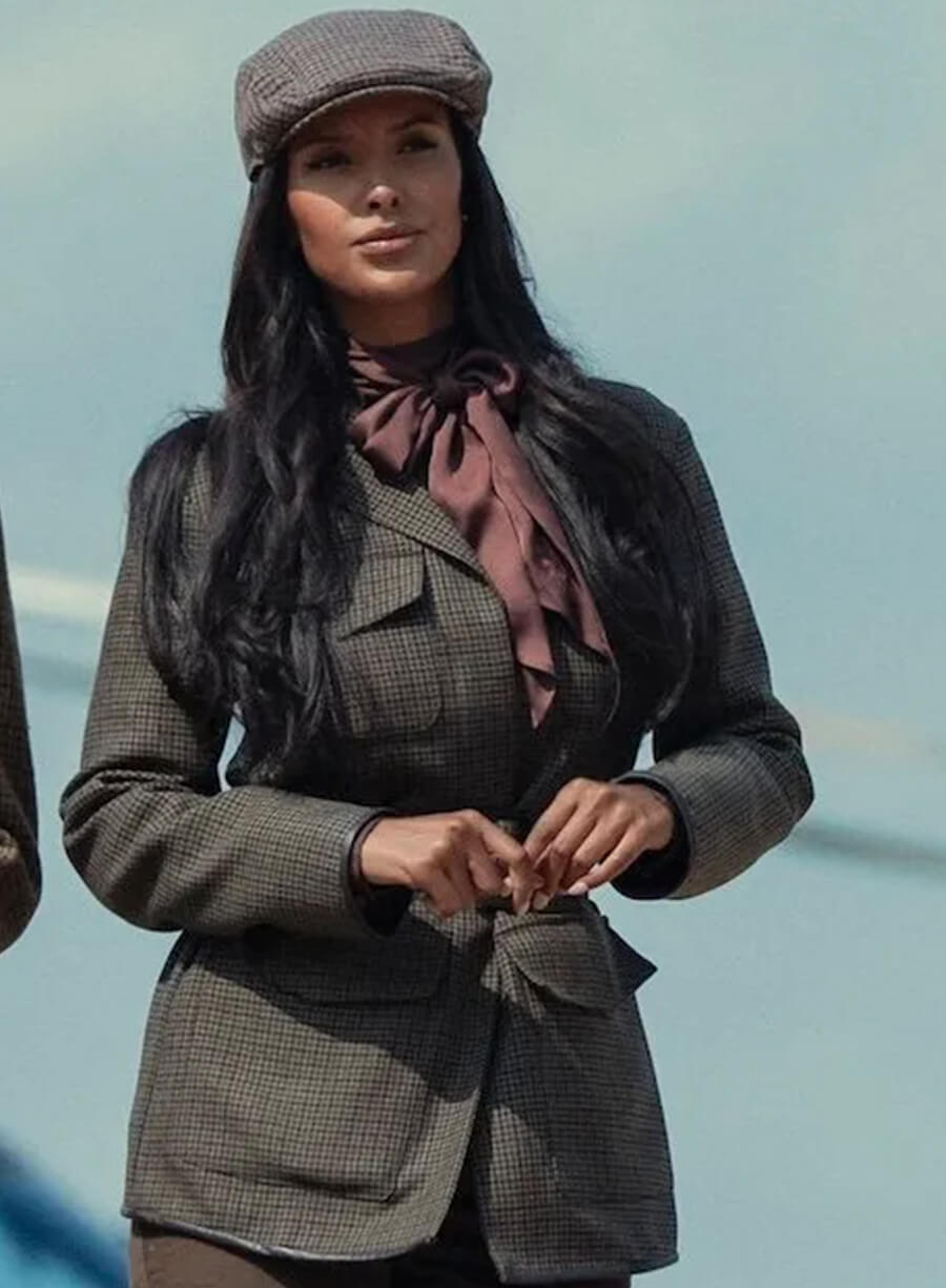 The Gentlemen S02 Maya Jama Plaid Jacket