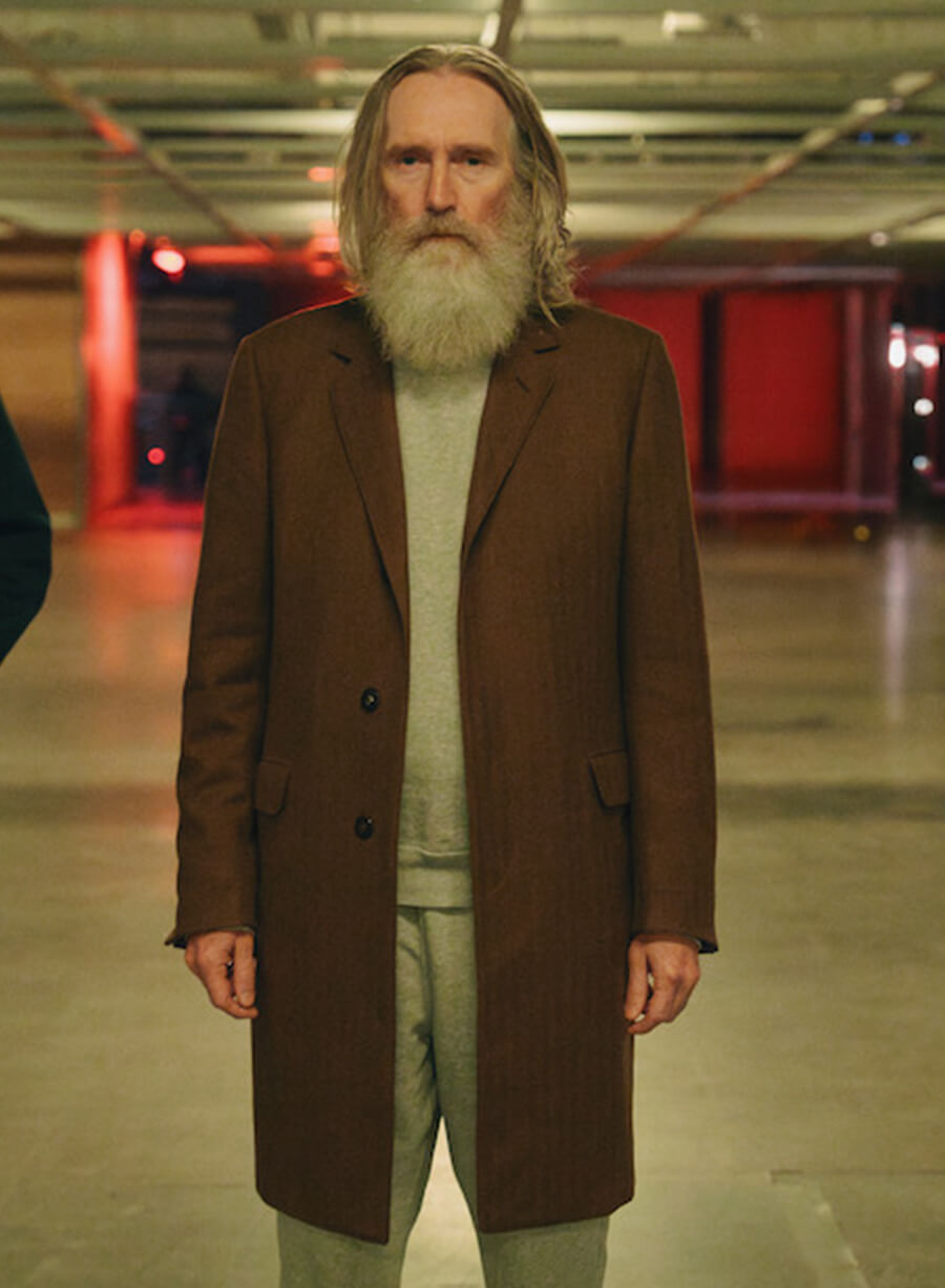 The Gentlemen S02 Pearce Quigley Brown Wool Coat