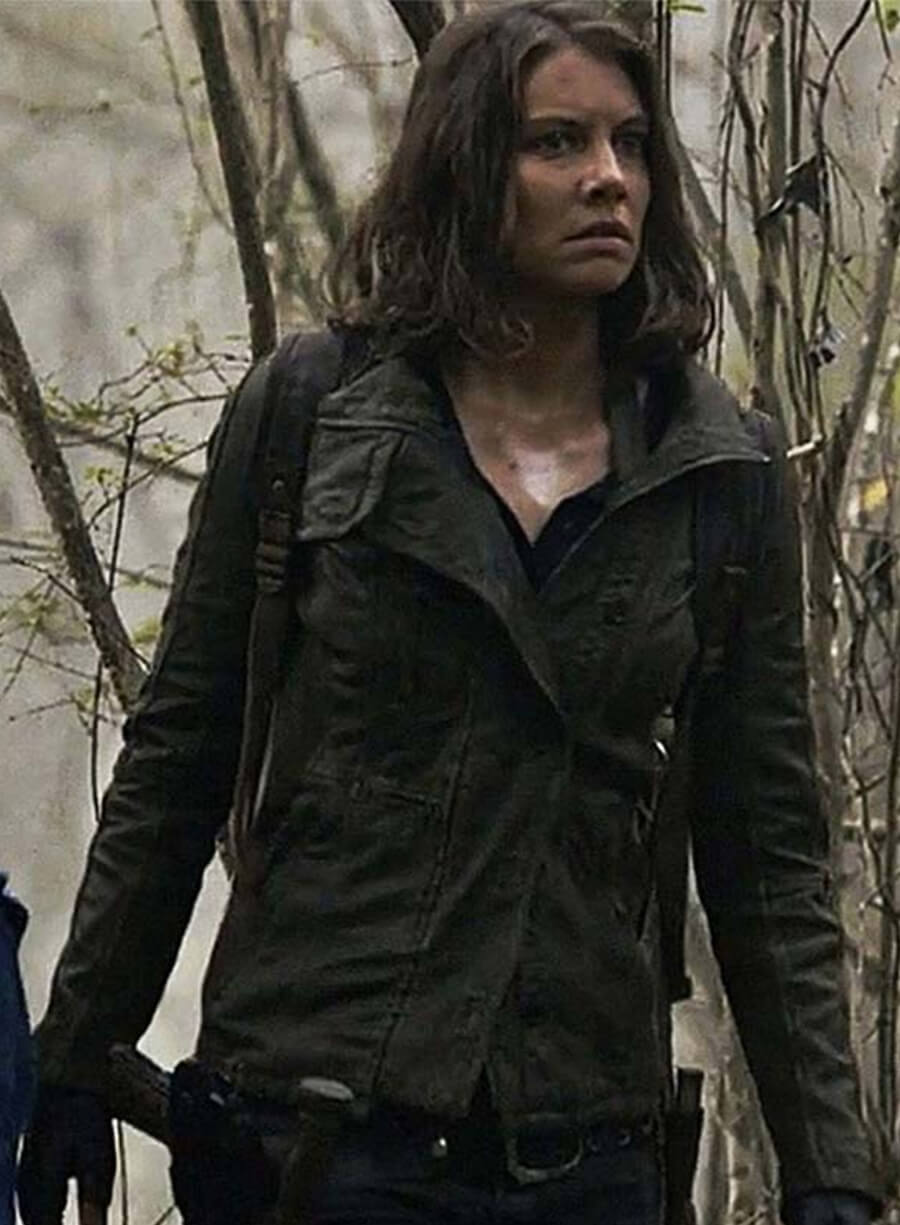 The Walking Dead: Dead City Maggie Rhee Leather Jacket